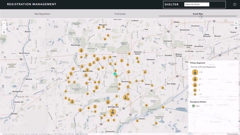 Thumbnail for ArcGIS Emergency Shelter Management Solution