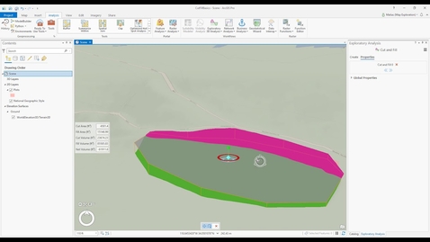 Thumbnail for entry Exploratory Analysis – Cut and Fill Tool Basics