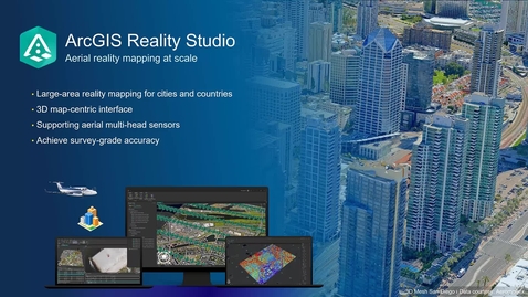 Thumbnail for ArcGIS Reality Studio: Aerial Reality Mapping at Scale