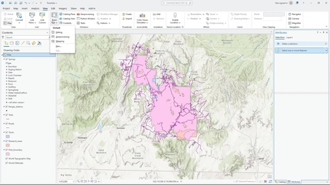 Thumbnail for Custom pane sets in ArcGIS Pro