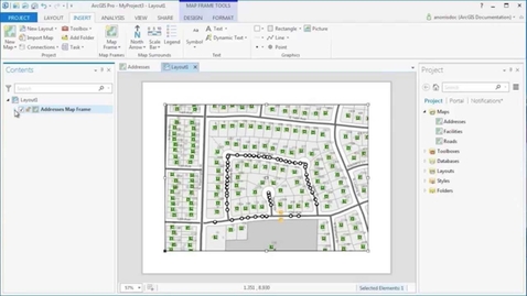 Thumbnail for ArcGIS Pro: Add a Layout