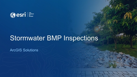 Thumbnail for Stormwater BMP Inspections