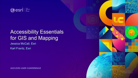 Thumbnail for Accessibility Essentials for GIS and Mapping
