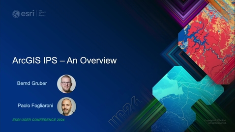 Thumbnail for ArcGIS IPS: An Overview