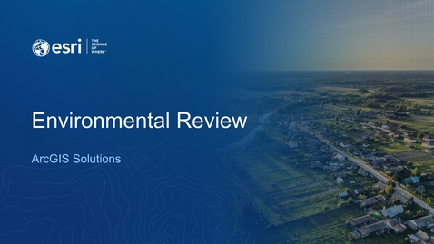 Thumbnail for Environmental Review