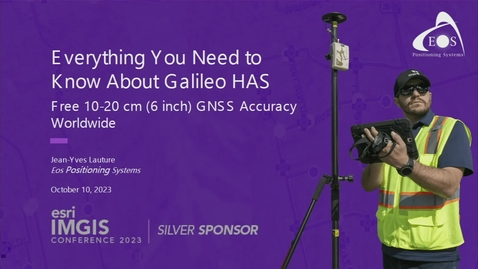 Thumbnail for entry Everything You Need to Know about Galileo HAS—Free 20cm GNSS Accuracy Worldwide 