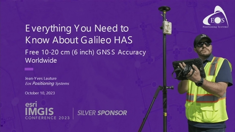 Thumbnail for Everything You Need to Know about Galileo HAS—Free 20cm GNSS Accuracy Worldwide 