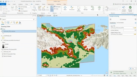 Thumbnail for entry Integrated Hydrospatial Workflow in ArcGIS Pro and ArcGIS Bathymetry