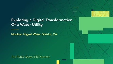 Thumbnail for Exploring a Digital Transformation of a Water Utility