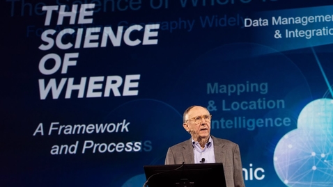 Thumbnail for GIS–Inspiring What's Next: Jack Dangermond Keynote, Esri UC 2018 (1-of-4)
