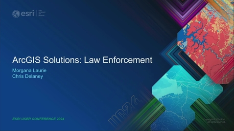 Thumbnail for ArcGIS Solutions: Law Enforcement