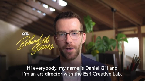 Thumbnail for ArcGIS Maps for Adobe CC:  Esri Art Director shares creative process to generate UC 2023 artwork