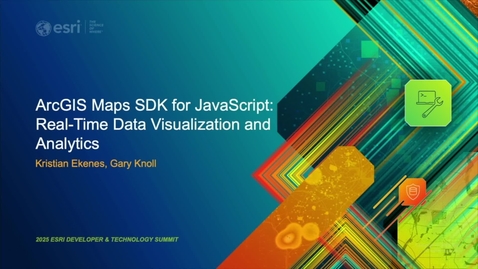 Thumbnail for ArcGIS Maps SDK for JavaScript: Real-Time and Historical Data Visualization