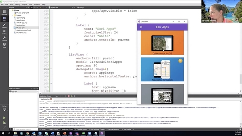 Thumbnail for QML Model, Delegate, and View | Code-Along Exercise 3: AppStudio 2020 Spring Workshop Day 3 Part 4