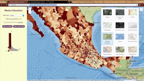 Thumbnail for entry Building a Web App for Data Exploration with Smart Mapping