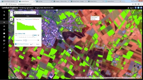 Thumbnail for entry Imagery in ArcGIS for Agriculture