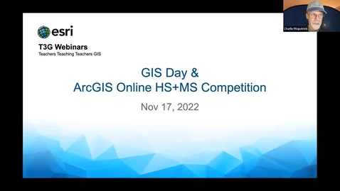 Thumbnail for entry GISDay and HS-MS Competition