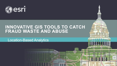 Thumbnail for entry 4 Ways GIS Helps Fight Fraud