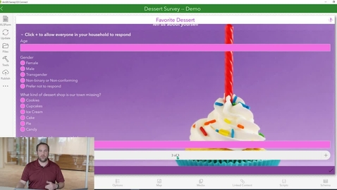 Thumbnail for entry ArcGIS Survey123: Adding Repeats to Your Survey