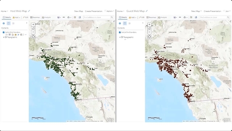 Thumbnail for ArcGIS Enterprise 10.9 Distributed Collaborations with Share Editing Demo