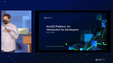 Thumbnail for entry ArcGIS Platform: An Introduction for Developers