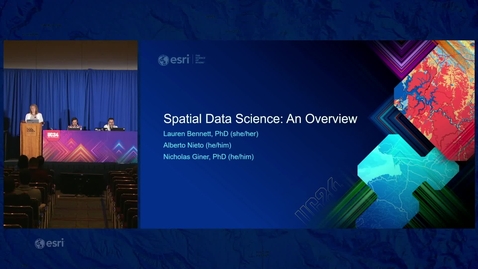 Thumbnail for Spatial Data Science in ArcGIS