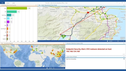 Thumbnail for Leveraging ArcGIS in an Intelligence Center Environment