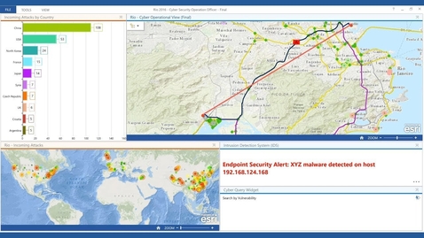 Thumbnail for entry Leveraging ArcGIS in an Intelligence Center Environment