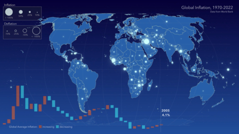 Thumbnail for Animated Maps: Global Inflation, 1970-2022