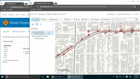 Thumbnail for Distributed GIS: Portal to Portal Collaboration