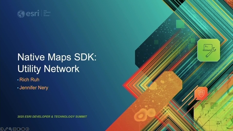 Thumbnail for Native Maps SDKs: Utility Network