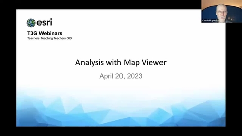 Thumbnail for entry Analysis with Map Viewer