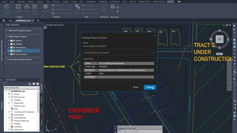 Thumbnail for What's new in the 430 release of ArcGIS for AutoCAD