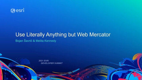 Thumbnail for Use Literally Anything but Web Mercator