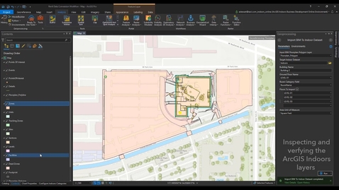 Thumbnail for Data Conversion of Autodesk® Revit® Floorplans to ArcGIS Indoors Maps