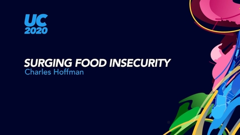 Thumbnail for entry Charles Hoffman: Surging Food Insecurity