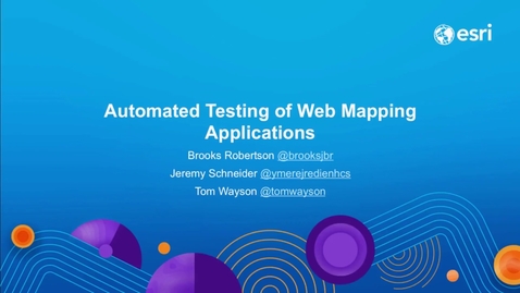 Thumbnail for Automated Testing of Web Mapping Applications