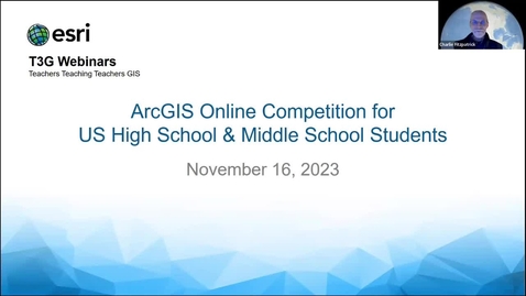 Thumbnail for entry 2024 ArcGIS Online Competition for US High School and Middle School Students