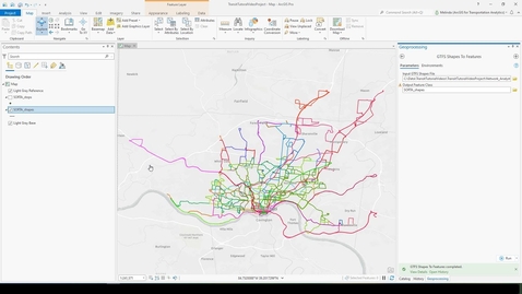 Thumbnail for Mapping Transit Stops and Lines