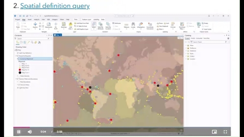 Thumbnail for Spatial Clauses in Definition Queries Introduced in ArcGIS Pro 3.5