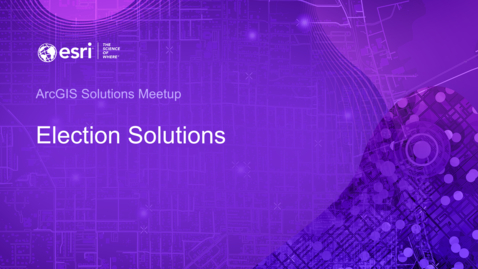 Thumbnail for entry Election Solutions Meetup