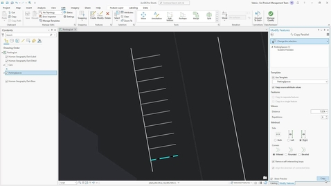 Thumbnail for entry Create parking spaces using ArcGIS Pro editing tools - Part 2