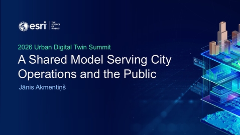 Thumbnail for Riga Geospatial Digital Twin: A Shared Model Serving City Operations and the Public