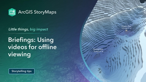 Thumbnail for Using videos in offline briefings