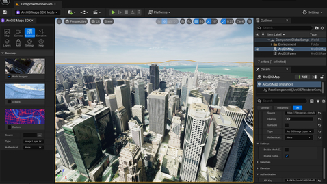 Thumbnail for Get Started with ArcGIS Maps SDK for Unreal Engine