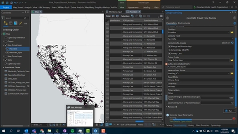 Thumbnail for entry Network Adequacy with GIS in Under 2-Minutes