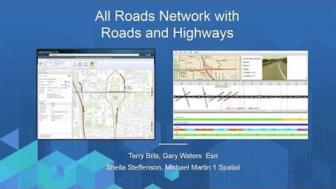 Thumbnail for entry All Roads with Roads &amp; Highways - DOT Webinar Series