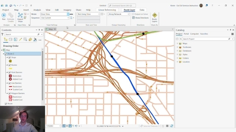 Thumbnail for Configure a Network Dataset using ArcGIS Pro