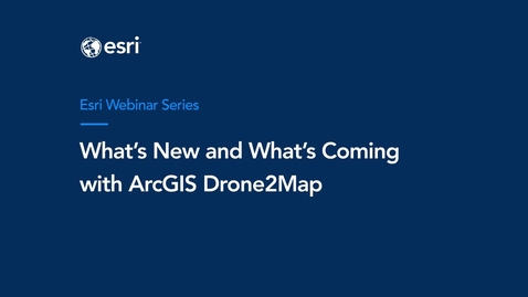 Thumbnail for What's New in ArcGIS Drone2Map (June 2023)