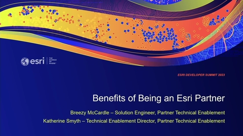 Thumbnail for entry Benefits of Being an Esri Partner